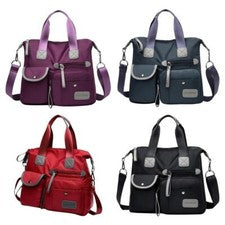 Bolso de Hombro Ajustable Moda Monocolor Bookbags para Mujer Hombre
