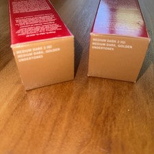 (2) TALLA ÚNICA SUBE LA BASE BBB BELLEZA DESENFOQUE CREMA Medio Oscuro 2 (G)