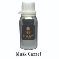 Aceite de perfume concentrado Musk Gazzel de Noah 3,4 oz | 100 gm | Aceite Attar