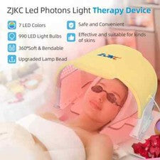 Dispositivo de terapia de luz LED de grado médico de 7+1 colores para acné antienvejecimiento facial