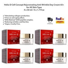 Helia-D Cell Concept Regenerierende Anti-Falten Tagescreme 65+ alle Hauttypen x4