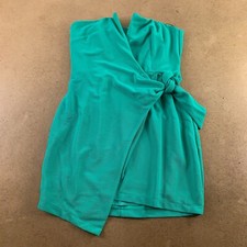 Nuevo vestido envolvente 4SI3NNA para mujer talla grande ajustado sin tirantes verde Raiza