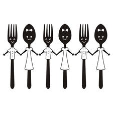 3 Piezas Pegatinas de Pared para Cocina Extraíbles Decoración del Hogar Pegatinas Decorativas