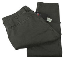 Pantalones chinos de algodón teñido con prenda delantera plisada gris para hombre COLMAR 54 EE. UU. 38 Italia nuevos con