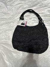 Nuevo con etiquetas Bolso de hombro acolchado negro Thirty-one 5th Avenue para mujer (3329)