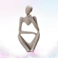 Figura abstracta decoración de escritorio delicadas artesanías hogar adorno mesa adorno