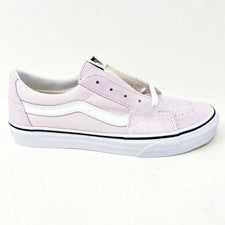 Vans SK8 Low Orchid Ice True White Mujer Gamuza Informal Zapatos Tenis