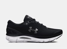 UA Under Armour Charged Gemini para hombre negro blanco 3026501-001