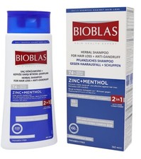 Champú antipérdida de cabello champú anticaspa zinc piritiona 360 ml Bioblas