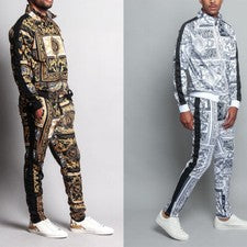 HOMBRE Lujo Tiger Pantalones de Pista y Chaqueta Jogging Traje de Pista Conjunto S~5X ST552EY