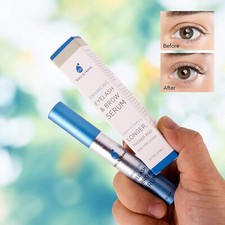 Suero natural para el crecimiento de pestañas y potenciador de cejas para crecer pestañas más gruesas y largas