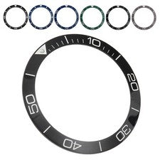 Anillo Bisel Reloj Cerámica Profesional 38.6mm Bisel Reloj Inserto Repuesto HEN