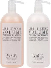 VoCe Los Angeles VOLUMEN CHAMPÚ infundido y acondicionador infundido - 32 fl oz cada uno