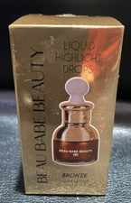 Gotas destacadas líquidas Beau Babe Beauty - bronce - nuevas en caja 0,71 oz.