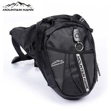Bolsa de pierna de motocicleta deportes al aire libre impermeable pesca bolsa de cintura para hombres mujeres+
