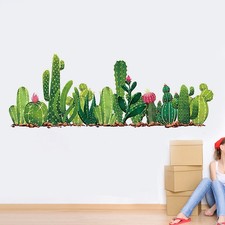 Pegatinas de pared para plantas pegatinas decoración del hogar pequeñas hojas verdes calcomanías