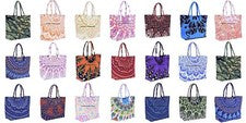 Bolso De Hombro Mandala Para Mujeres De Moda India Tote Cartera Damas 50 PC LOTE