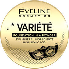 Eveline Variete 93% Naturalnych Składników Podkład con Pudrze 01 Light 8 g