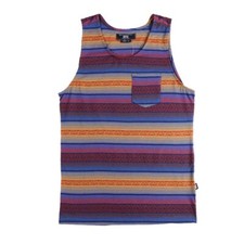 Camiseta sin mangas de color liso para hombre con bolsillo para estilo diario