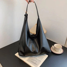 Nuevo Bolso de Mano para Mujer de Cercanías, Estilo Vintage Gran Capacidad Mano-Hombro B