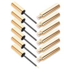 Tubos de rímel de plástico reutilizables portátiles de 6 piezas con varita para belleza hágalo usted mismo