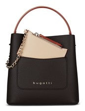 Bolso de mano Bugatti Ella Top Handle Bag marrón oscuro marrón salmón