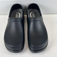 Zuecos Klogs para mujer negros lisos NUEVOS EE. UU. 8 M para mujer
