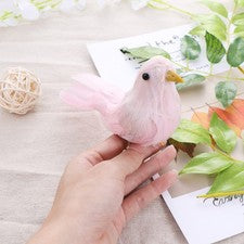Adornos de salón accesorios decorativos para el hogar pájaros simulados artificiales