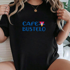 Camiseta amarilla Café Bustelo para hombre, talla S-5XL, estilo café clásico