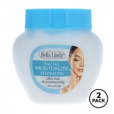 Paquete de 2 lociones hidratantes faciales para el cuidado de la piel Bella Linda 6,5 oz