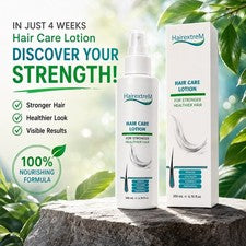 Loción para el cuidado del cabello con queratina, colágeno, vitamina E y pantenol