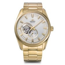 ORIENT RN-AR0007S Automático Semi-Esqueleto Corazón Abierto Oro Blanco JDM NU...