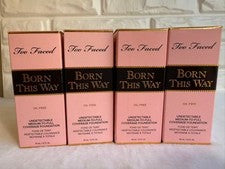 Base indetectable sin aceite Too Faced Born This Way 1 oz, elige tu tono