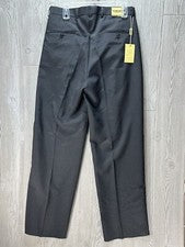 Pantalones Vitorio Romani Talla 32 X 32 NUEVOS CON ETIQUETAS Negro Estilo Vestido Italiano Para Hombre