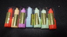 7 lápices labiales Mujgan? brillo de labios? nuevo precintado color azul verde melocotón rosa