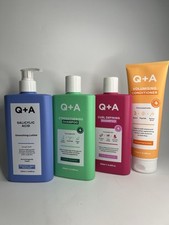 Loción acondicionadora champú Q+A productos para el cuidado del cabello y la piel