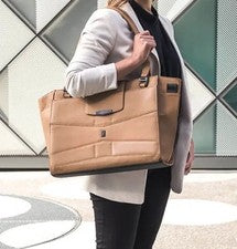 Bolso de hombro de cuero Nomahawk Urban Nomad remoto plataforma para computadora portátil cercanías