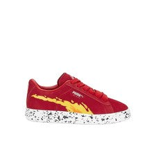 Zapatillas informales rojas de gamuza con cordones PUMA X Paw Patrol 38848301