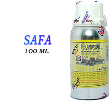 Aceite de perfume concentrado Safa Surrati, envasado de 100 ml, aceite Attar.