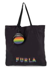 Furla - Bolso de Mano Orgullo Arco Iris Extra Grande con Bolsa - FP2021/1134/6 - NUEVO CON ETIQUETAS - PRECIO DE VENTA S