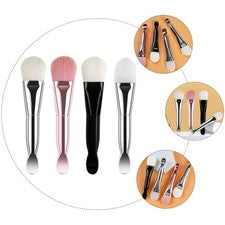 Cepillo aplicador de máscara facial de silicona duradera 4 piezas suministros de belleza para el hogar