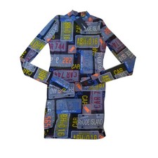 NUEVO Mini Vestido Moda Nova Para Mujer Just Visiting Malla Talla XL