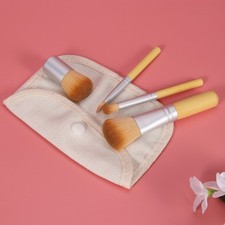 Cepillo de maquillaje de belleza multifuncional de 4 piezas para mujer