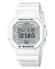 Reloj para hombre CASIO G-SHOCK DW-5600MW-7 resina digital blanco nuevo Japón