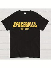 Camiseta Retro 90S Spaceball para Hombre y Mujer - Estilo Suave Lavado, Ajuste Relajado 1