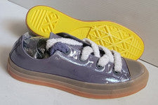 Nueva Converse J.W. Zapatillas bajas Anderson Chuck, cuero púrpura lila M11~11,5