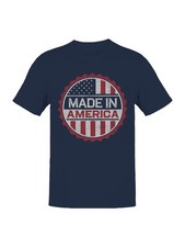 Camiseta estilo orgullo americano para hombre