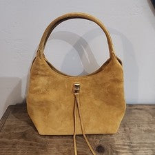 Nuevo bolso para mujer Rebecca Minkoff Darren Whipstitch Carrysome Oro