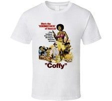 Camiseta Coffy Pam Grier Años 70 Blaxploitation Fan Hip Hop del Cine