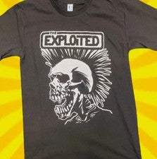 ¡Camiseta punk The exploited 80s!